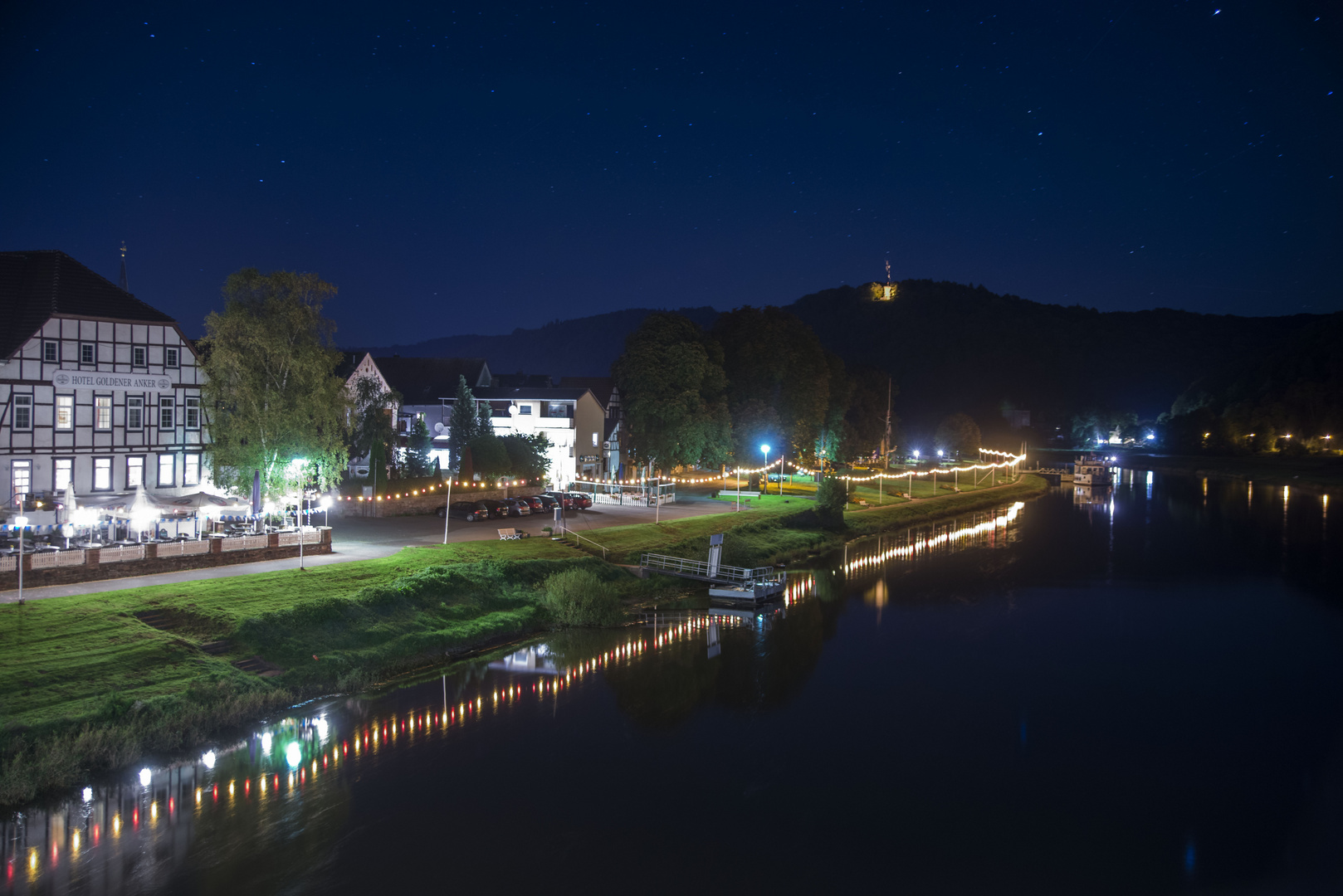 Nacht in der Kleinstadt