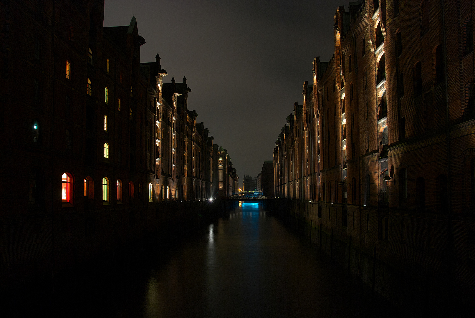 Nacht in der Speicherstadt