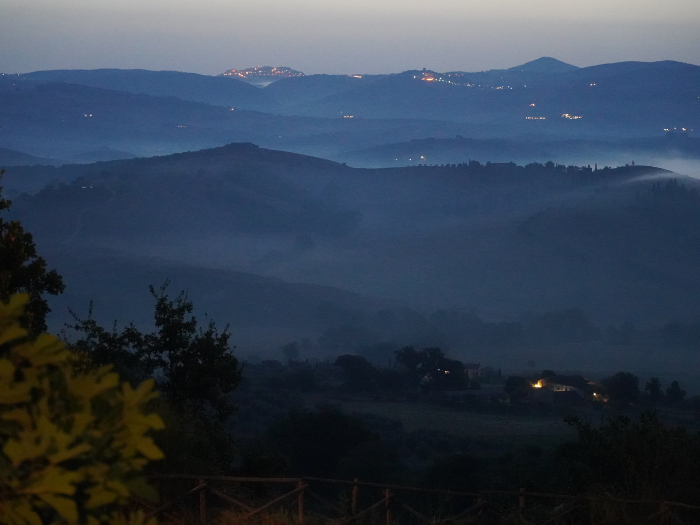 Nacht in der Toskana