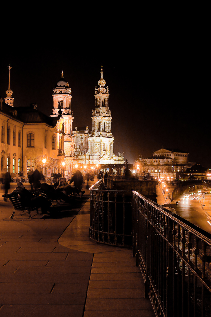 Nacht in Dresden