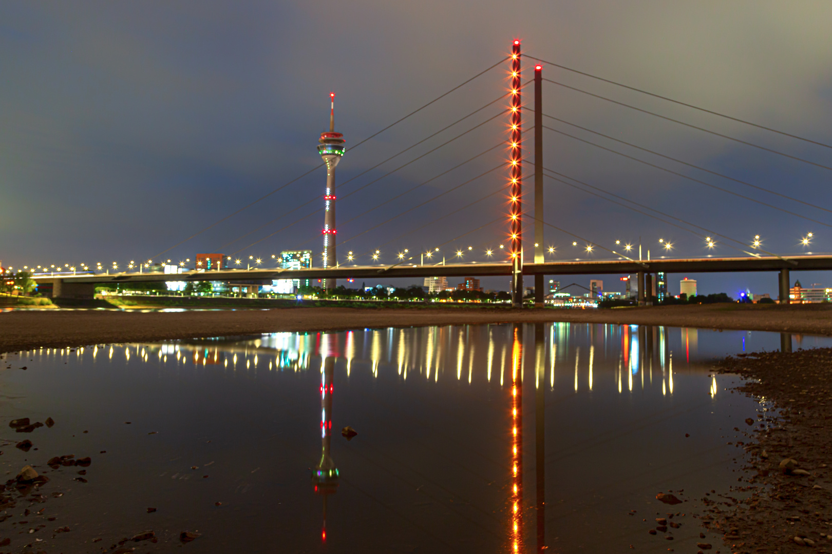 Nacht in Düsseldorf