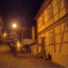 Nacht in einer fränkischen Kleinstadt - Rothenfels am Main 1