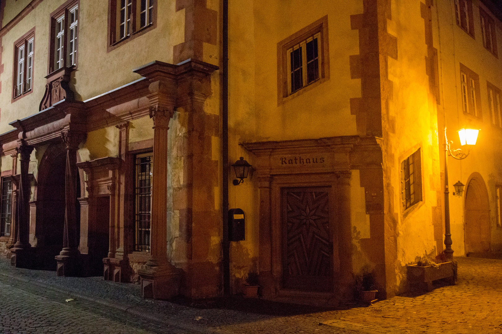 Nacht in einer fränkischen Kleinstadt - Rothenfels am Main 3