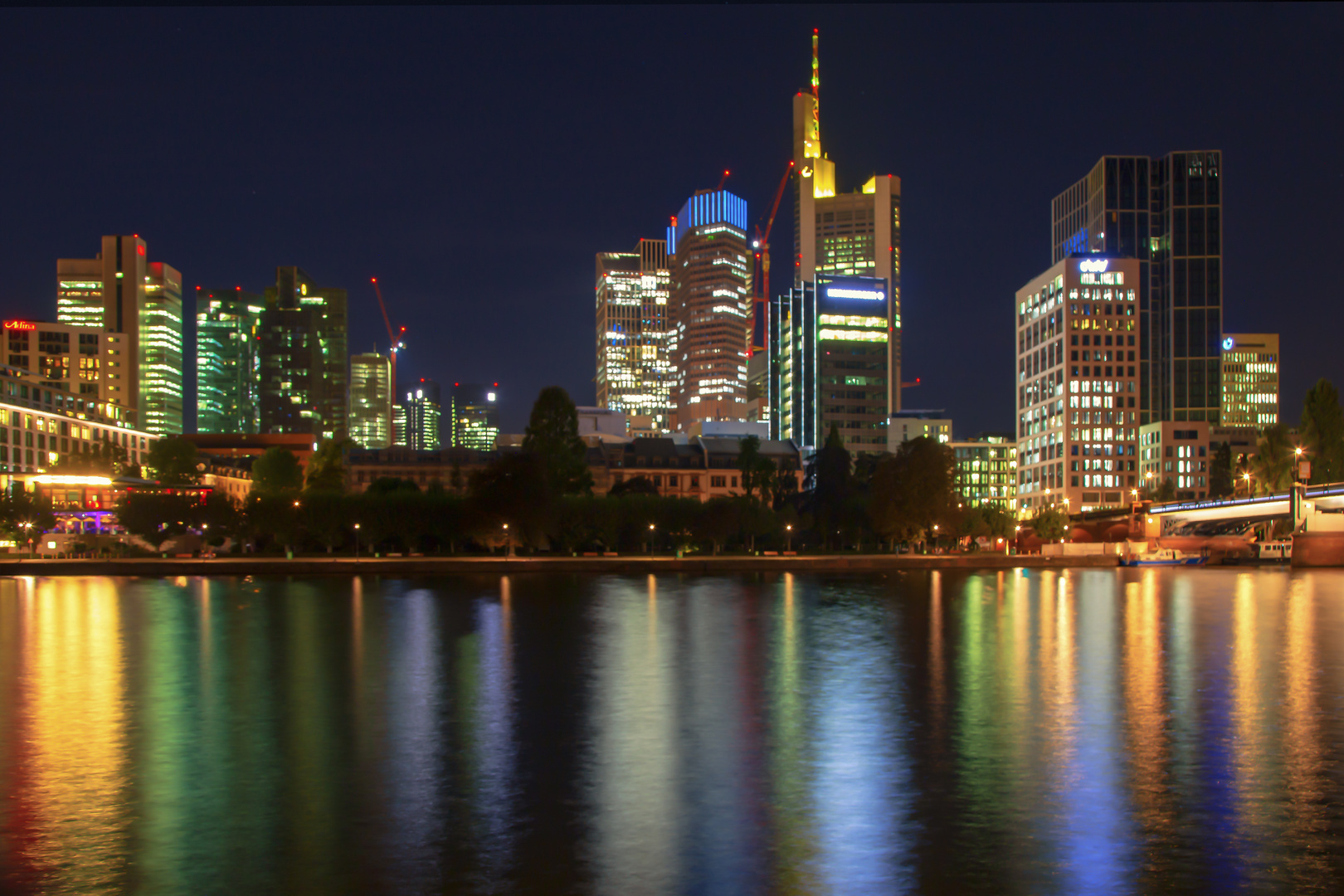 Nacht in Frankfurt