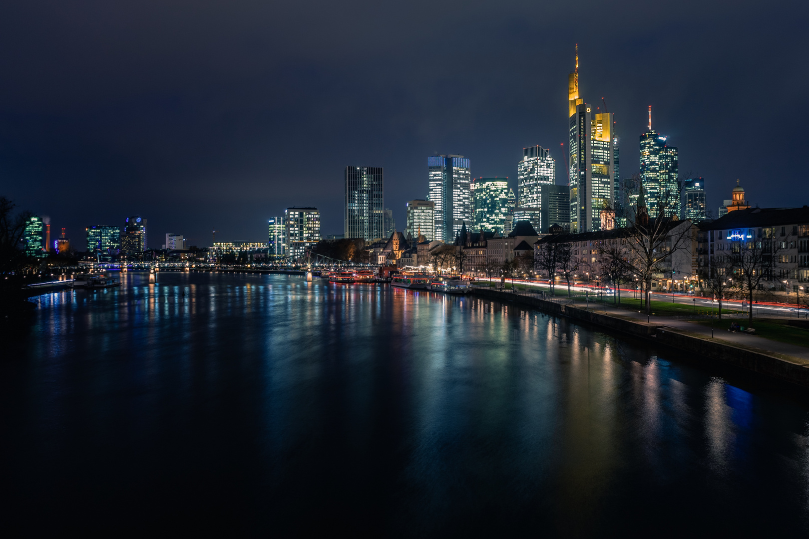 Nacht in Frankfurt