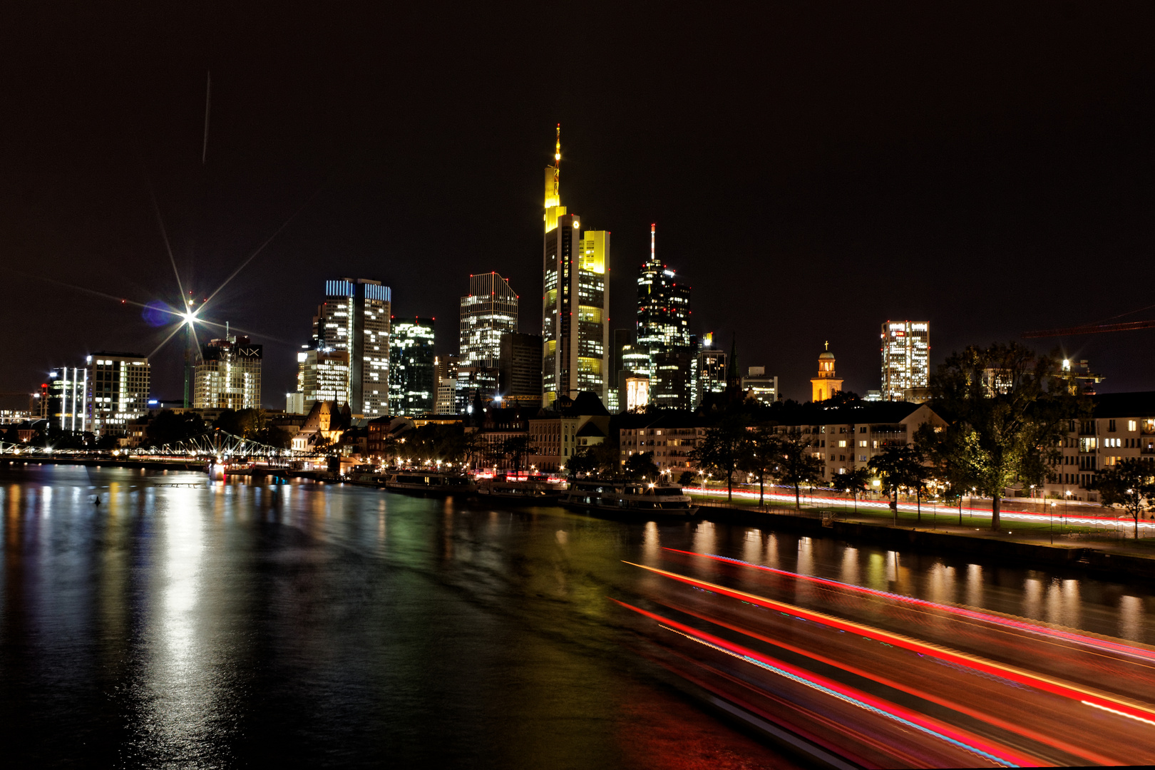 nacht in Frankfurt