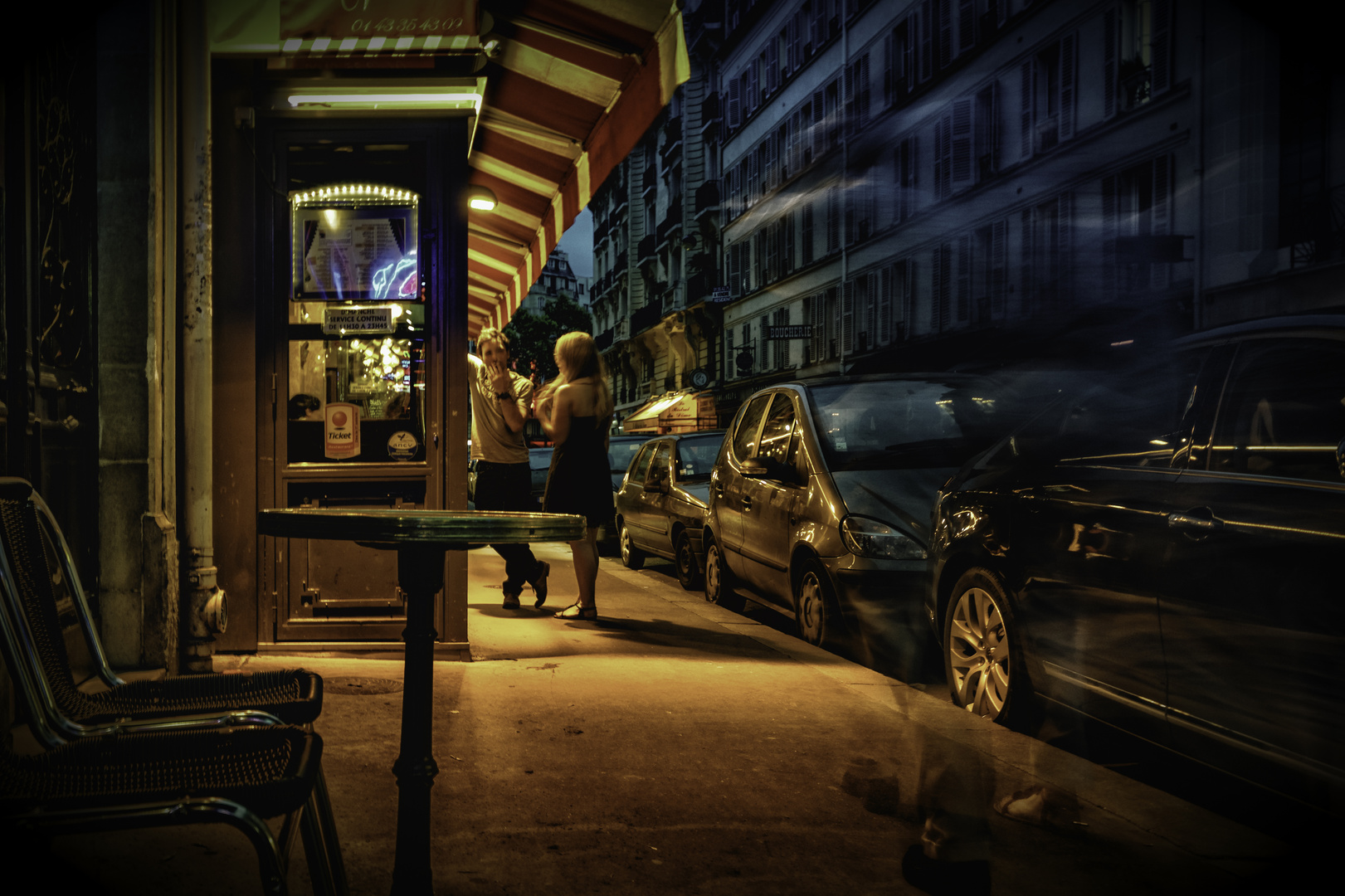 Nacht in Paris