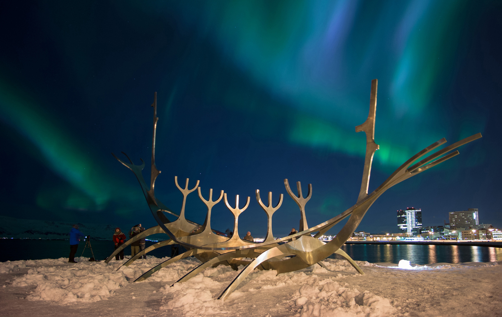 Nacht in Reykjavik