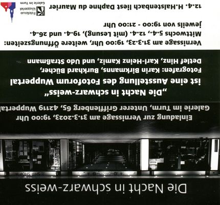 Nacht in schwarzweiß