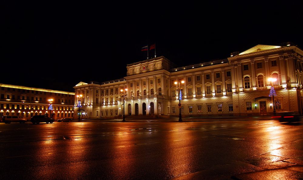 Nacht in St. Petersburg