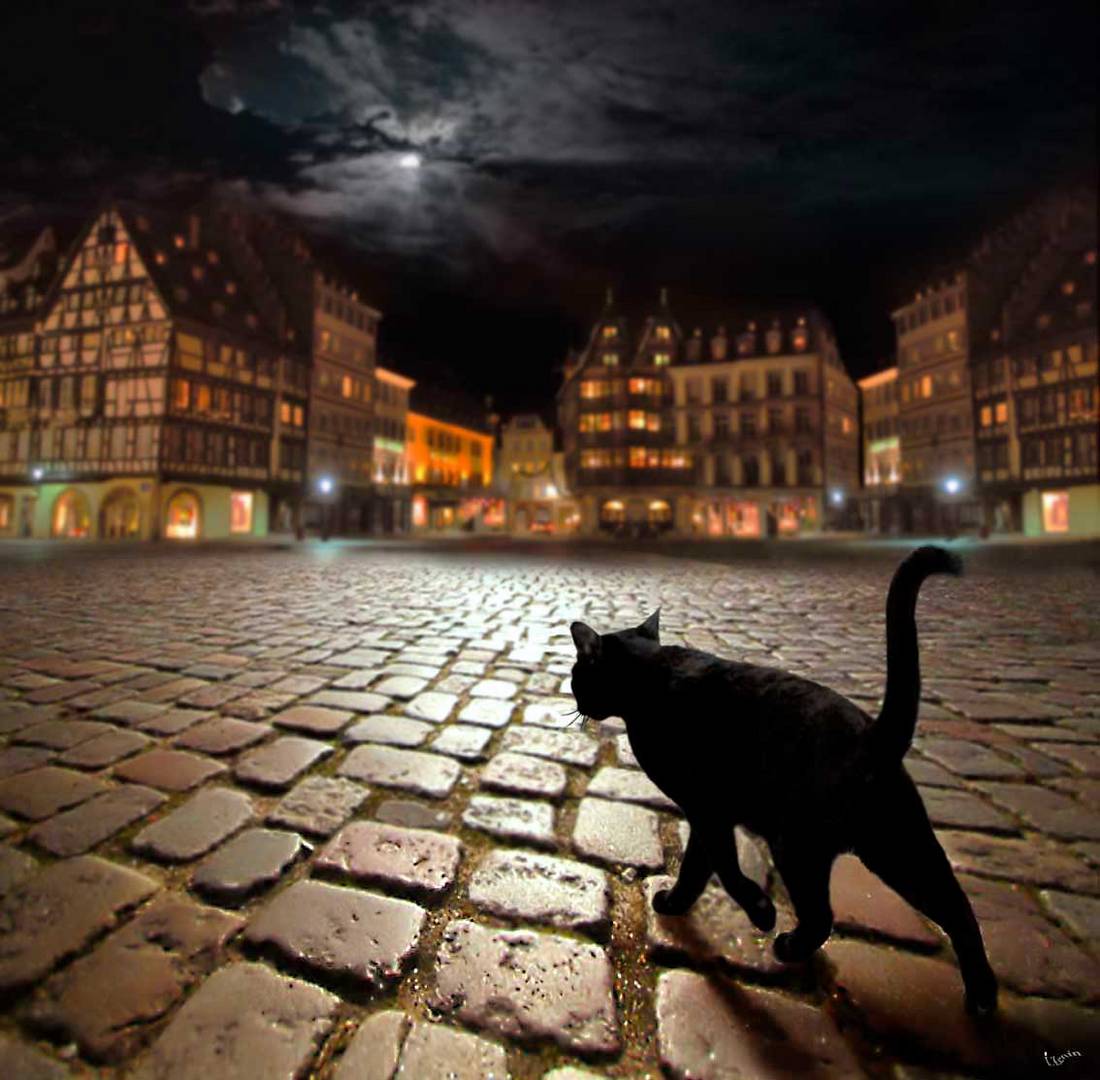 Nacht in Straßburg