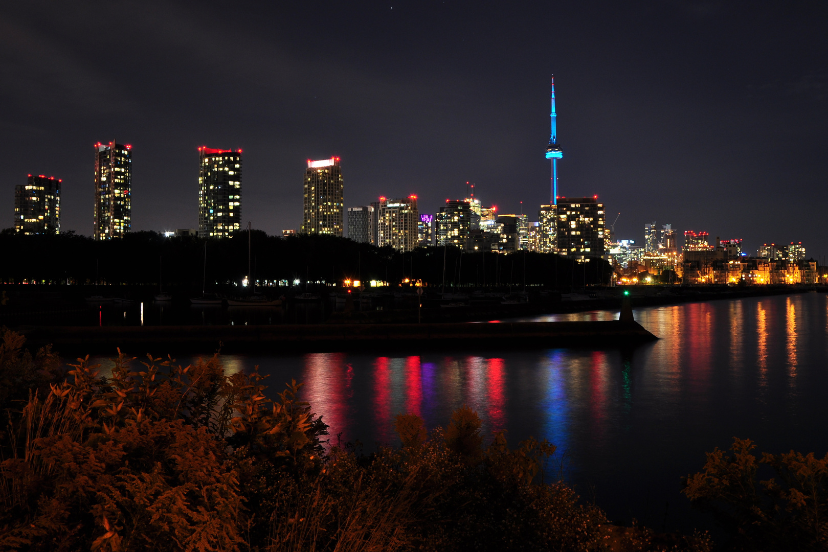 Nacht in Toronto.
