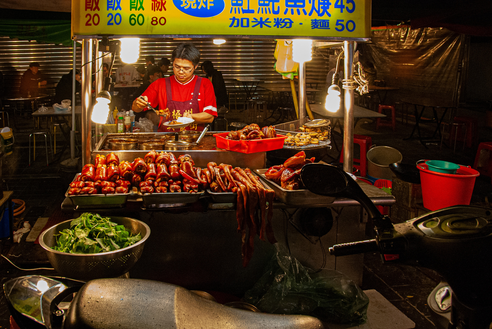 Nacht Markt in Taipeh
