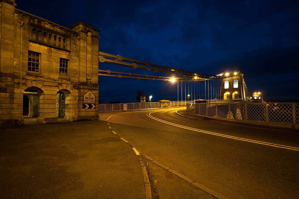 Nacht über Bangor