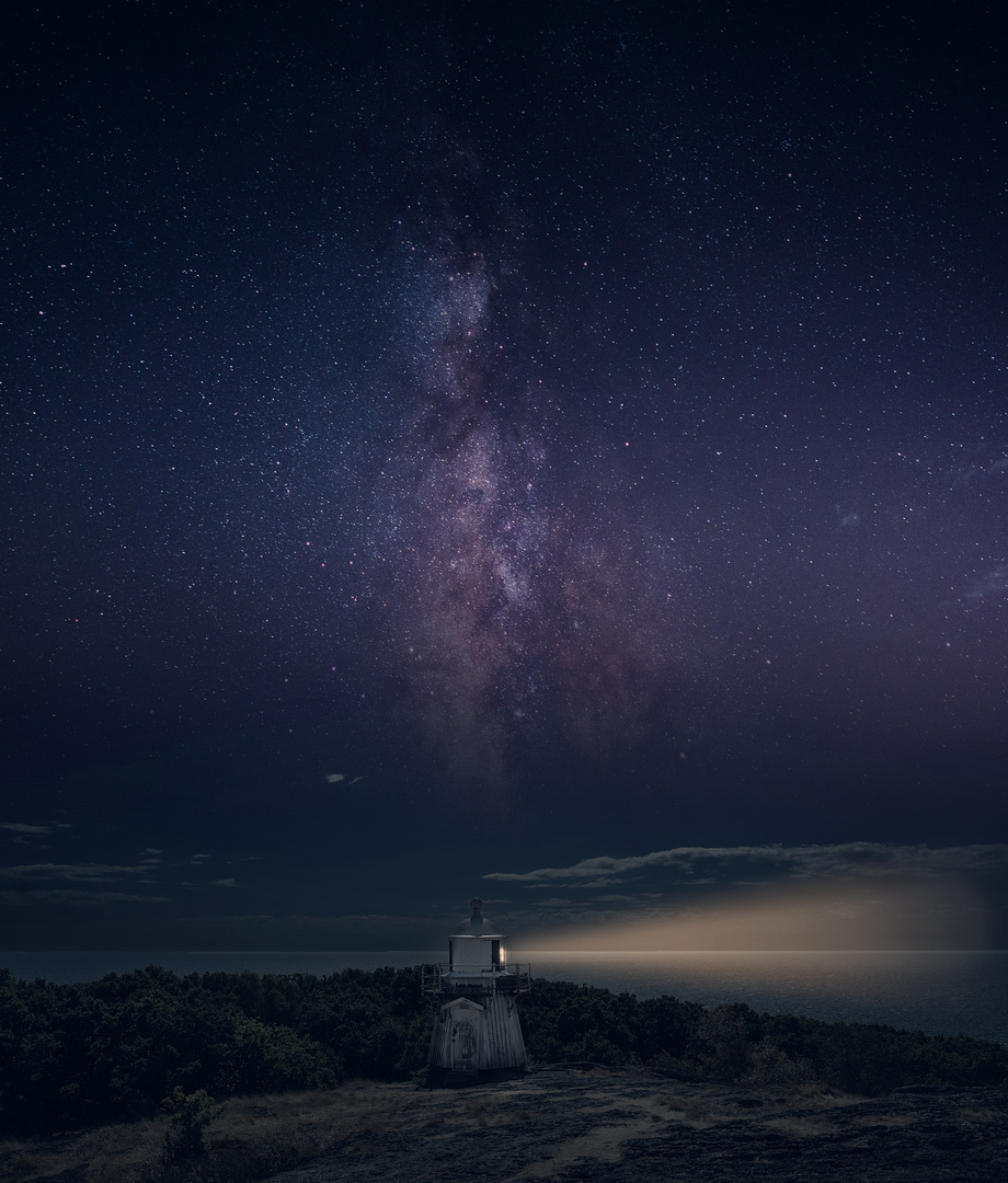 Nacht über Blekinge