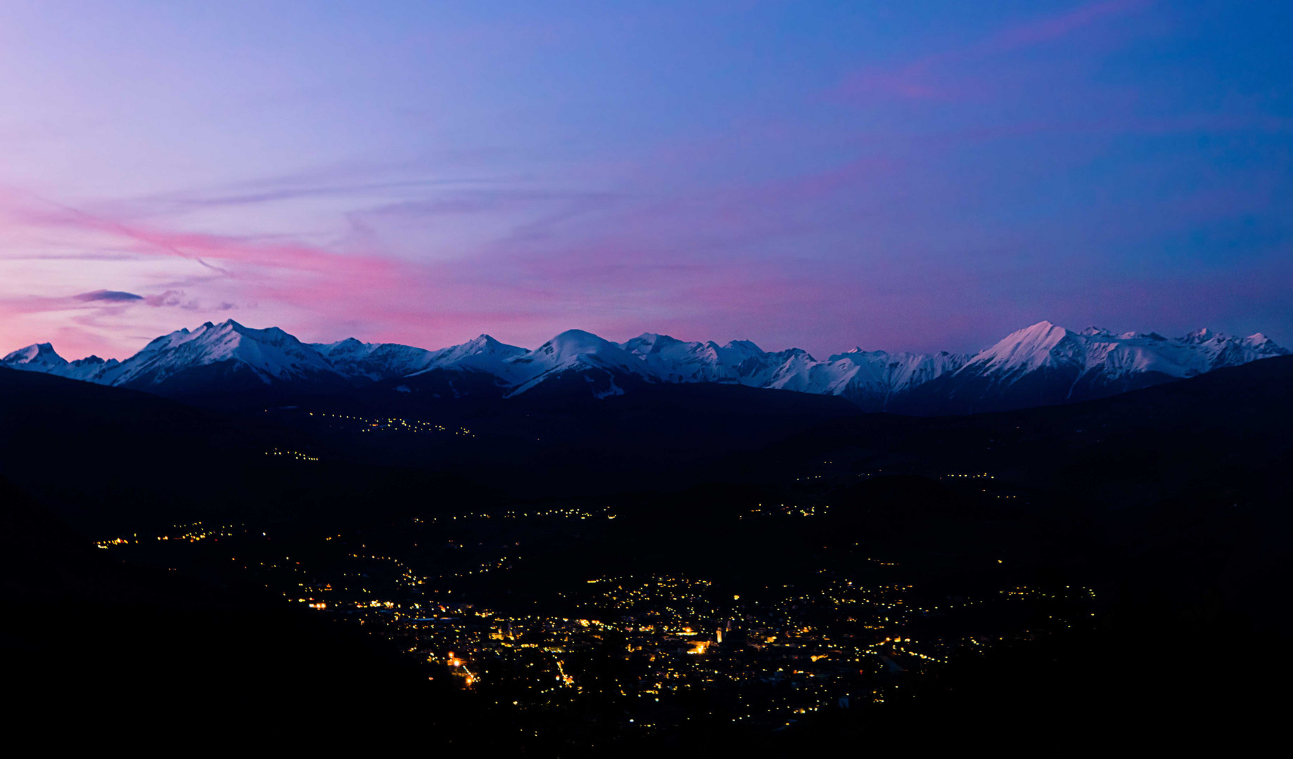 - Nacht über Brixen -