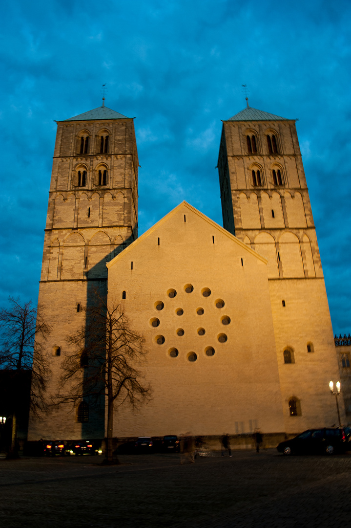 Nacht über dem Dom zu Münster