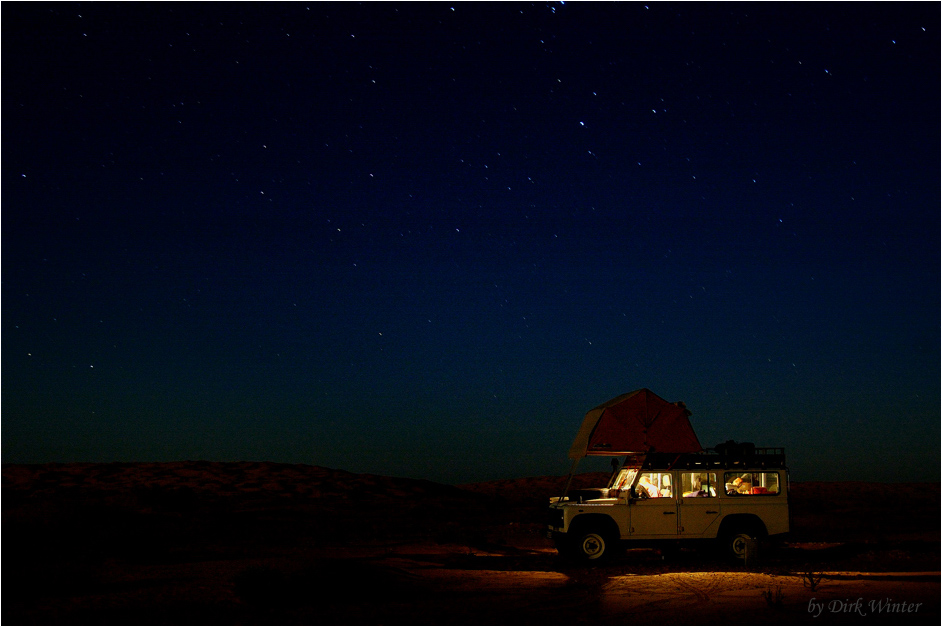 Nacht über der Sahara (II.Versuch)