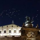 Nacht über der Semper Oper