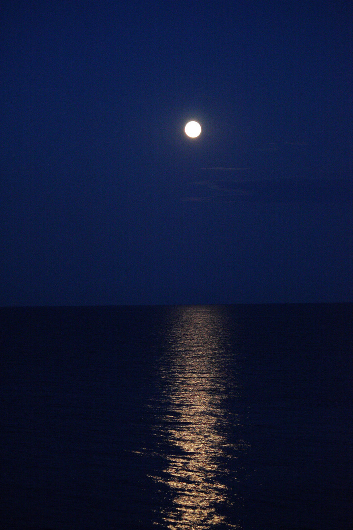 Nacht über Fehmarn