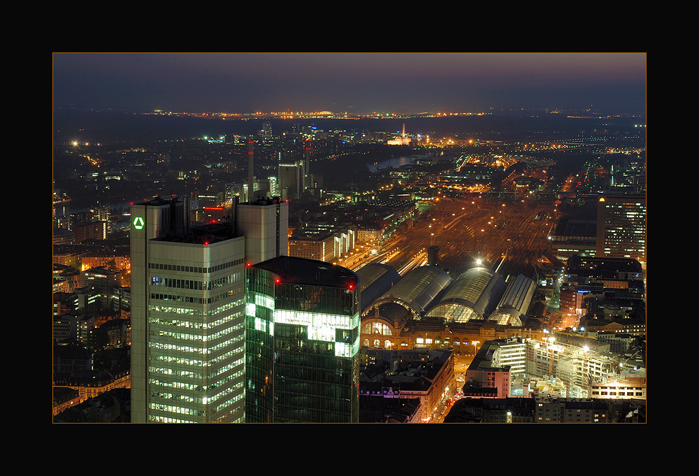 Nacht über Frankfurt