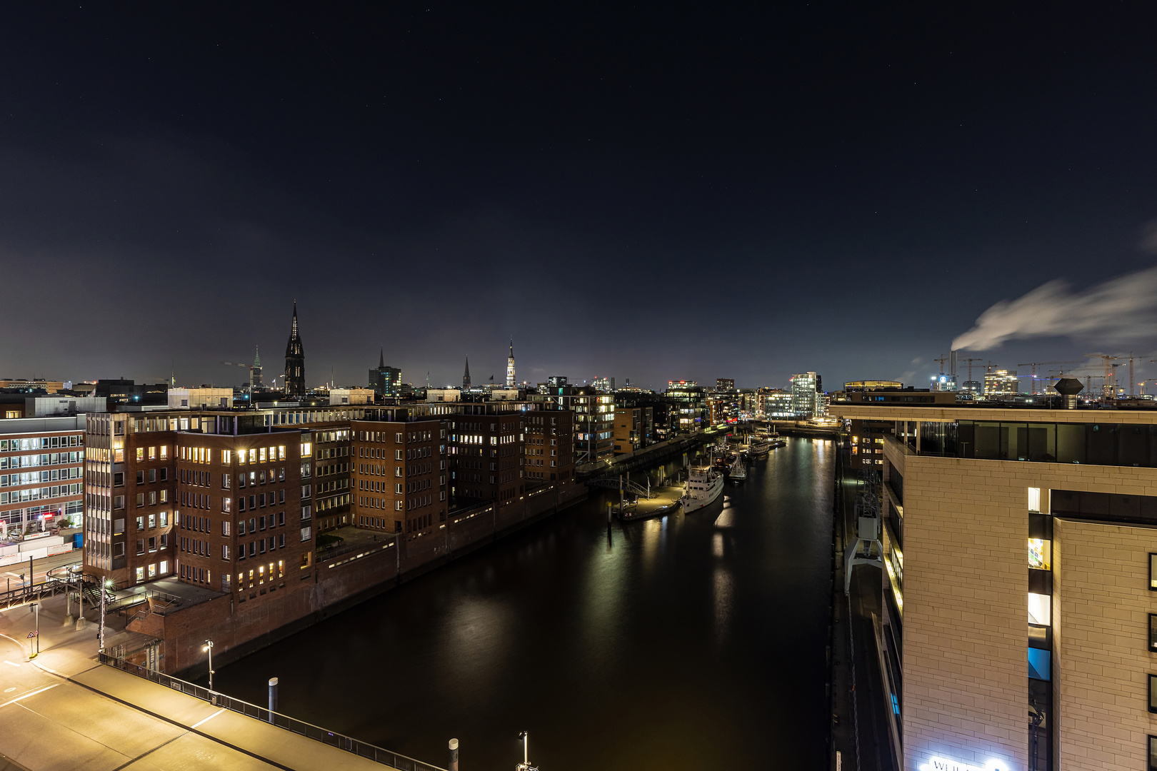 Nacht über Hamburg