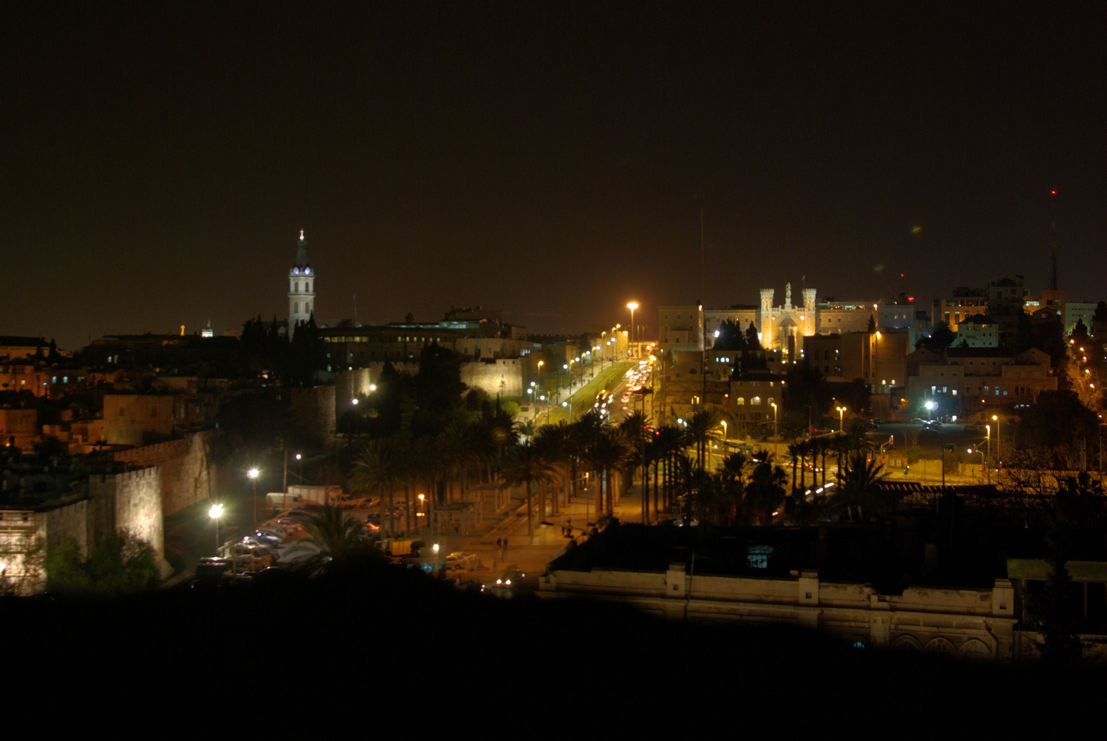 Nacht über Jerusalem