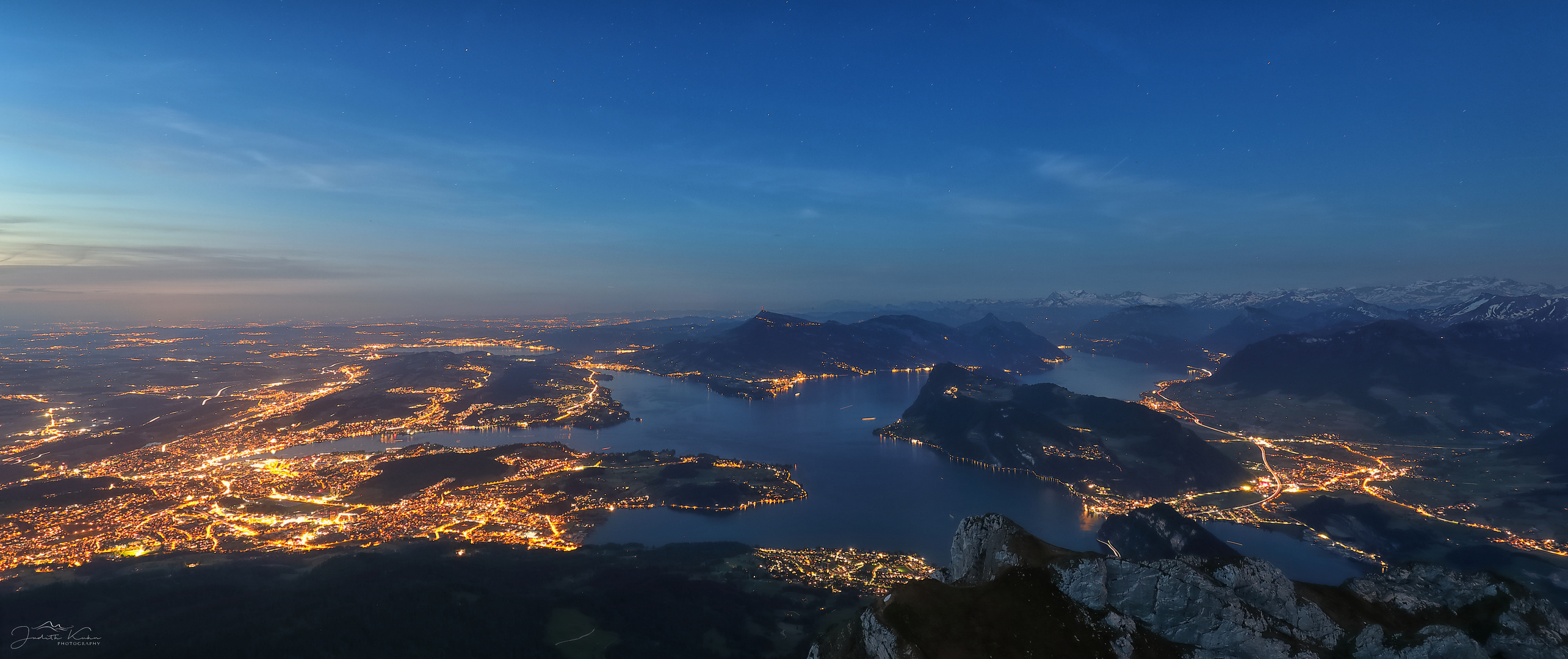 Nacht über Luzern