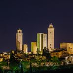 Nacht über San Gimignano 