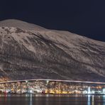 Nacht über Tromsö