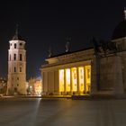 Nacht über Vilnius