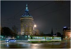 Nacht über'm Wasserturm