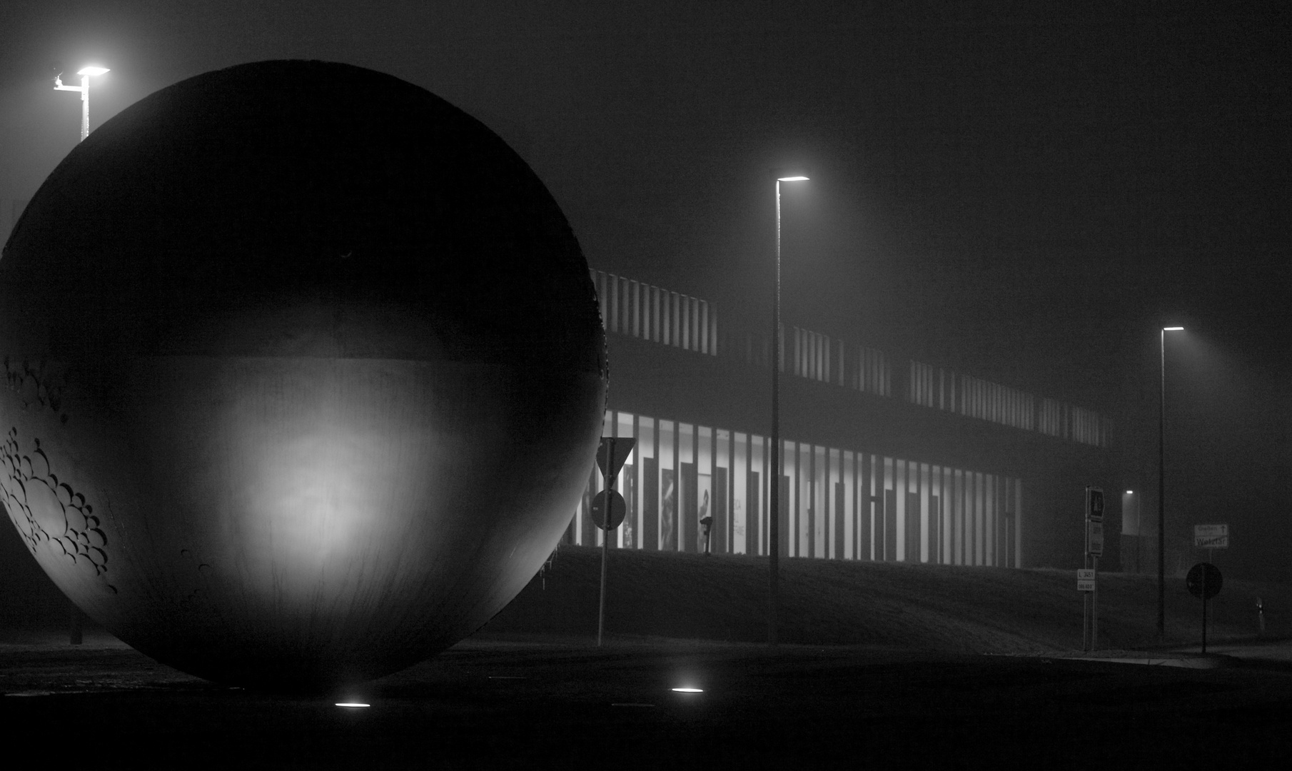 Nacht und Nebel III - Leitz-Park, Wetzlar