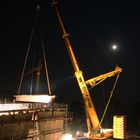 Nacht und Nebelaktion beim Brückenbau
