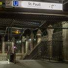 Nacht' viertel vor eins auf St. Pauli