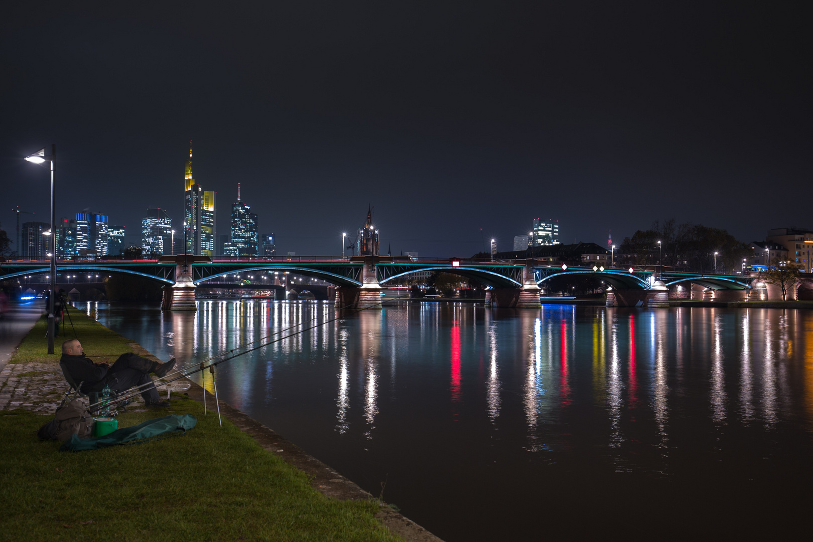 Nachtangeln in Frankfurt