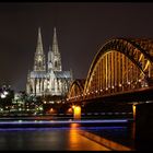 Nachtansicht des Kölner Dom