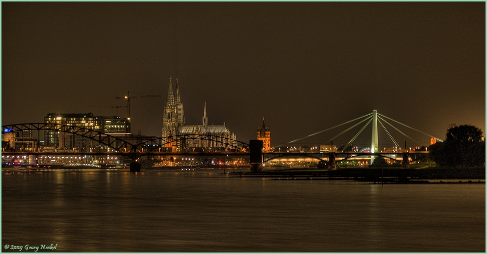 Nachtansicht Köln
