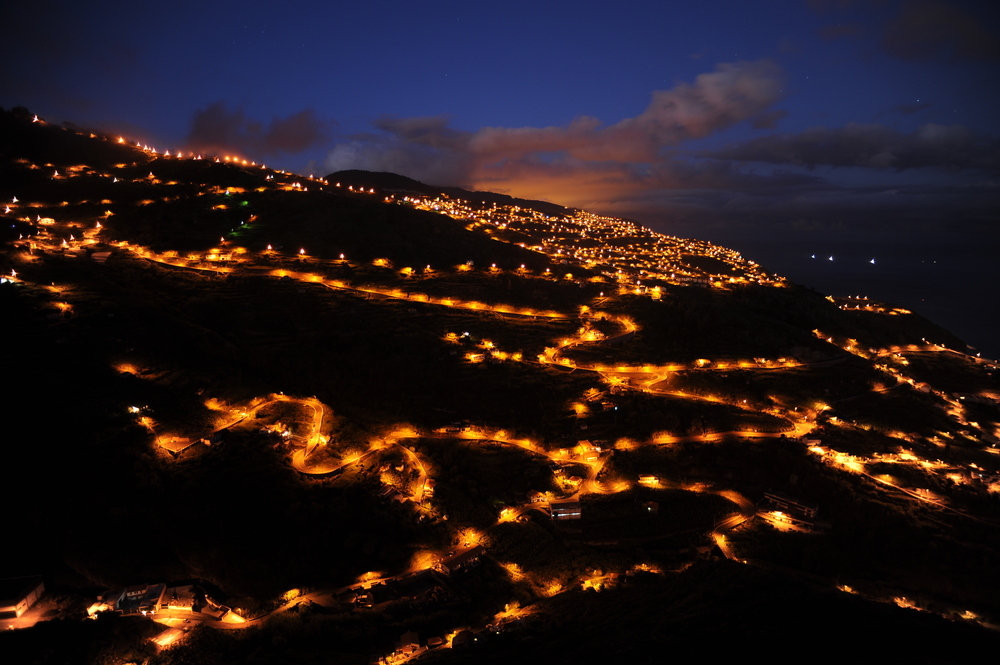 Nachtansicht Madeira