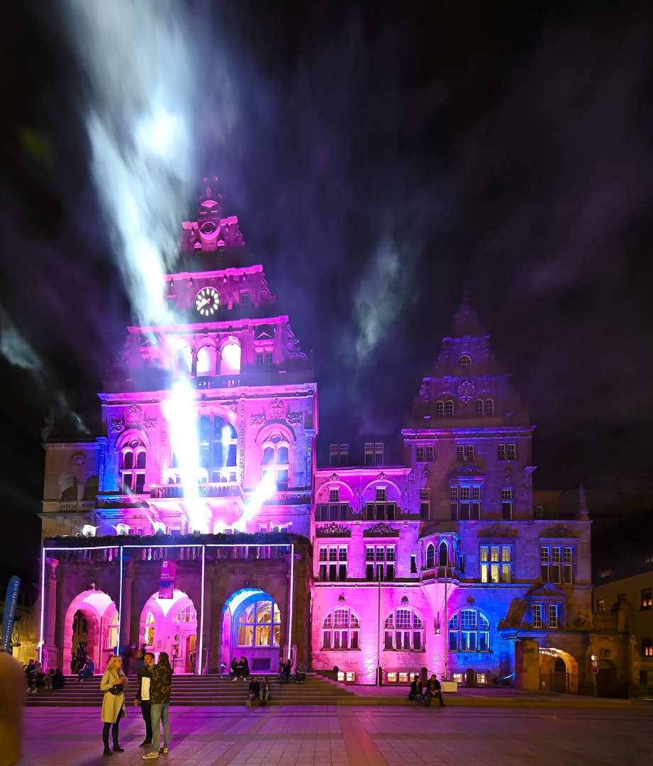 Nachtansichten Bielefeld , Altes Rathaus