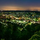 Nachtansichten von Bad Berzabern und der Rheinebene