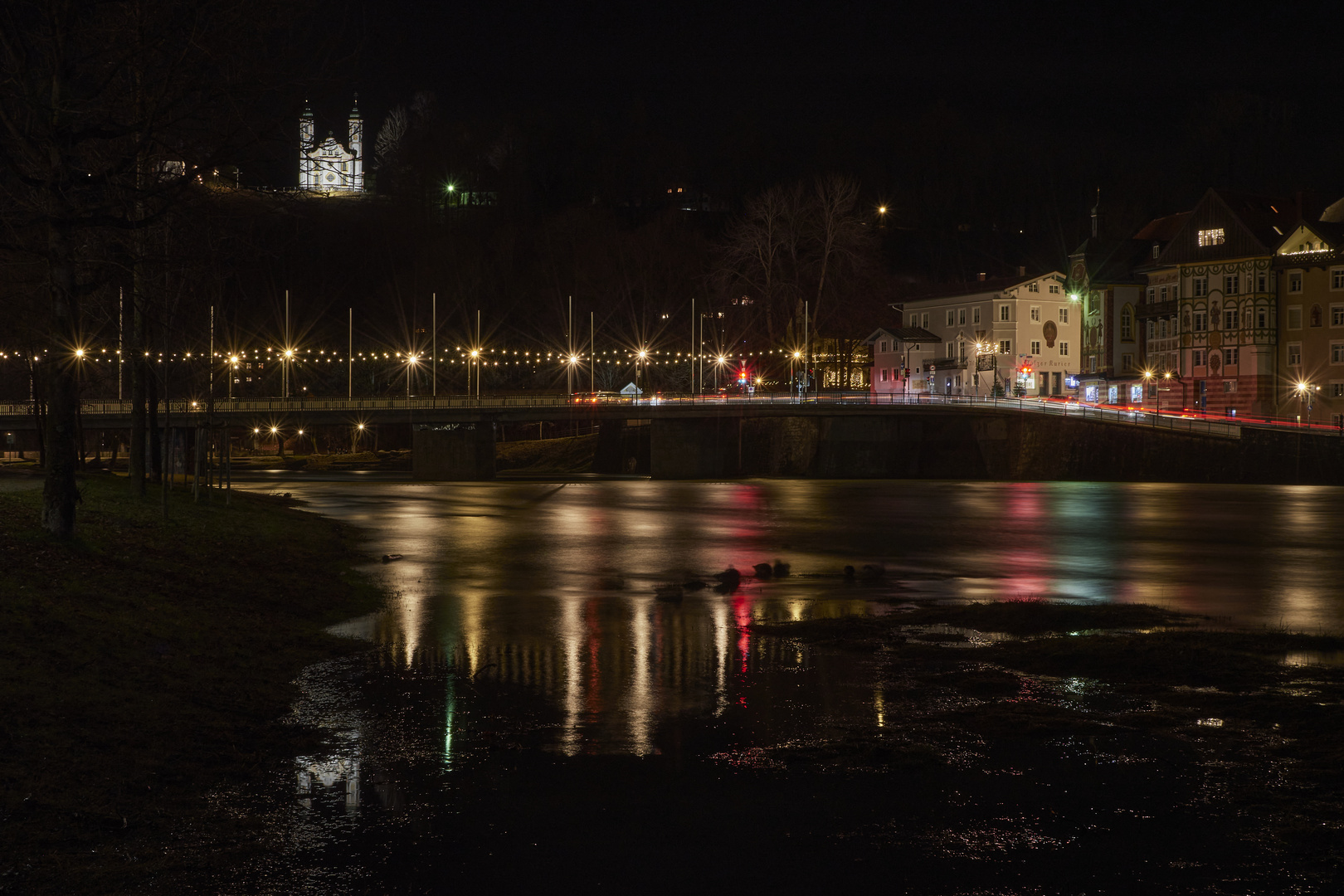 Nachtaufnahme Bad Tölz