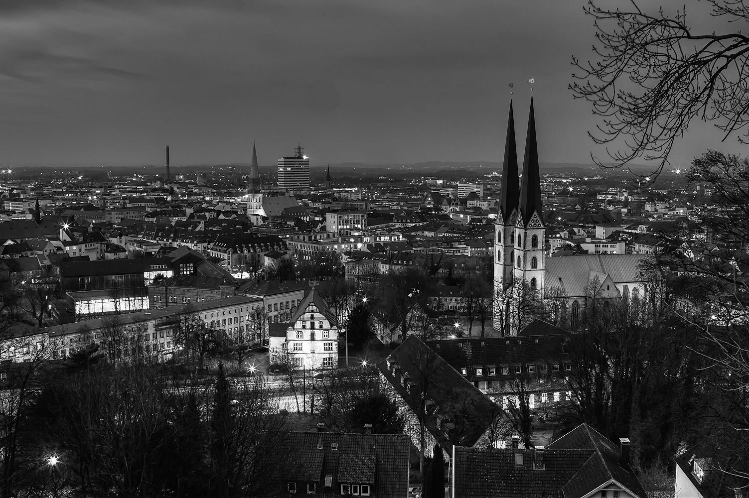 Nachtaufnahme Bielefeld