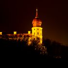 Nachtaufnahme Eckturm Stift Göttweig