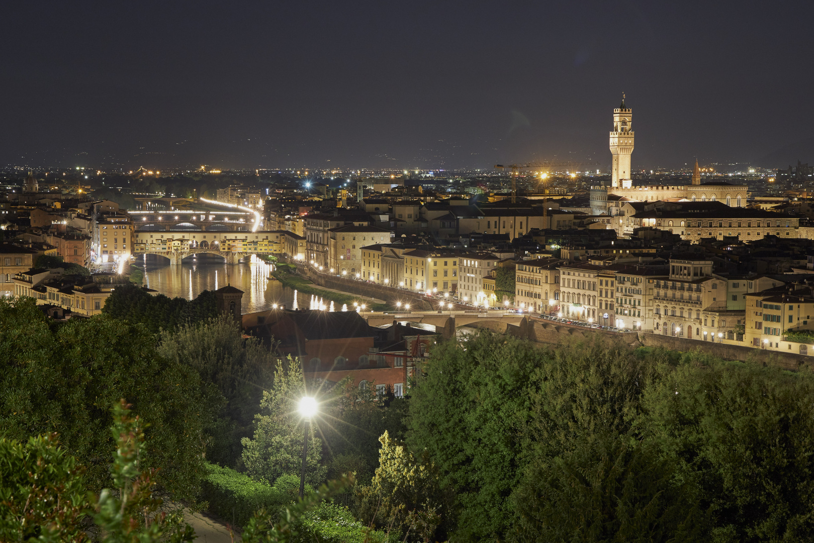 Nachtaufnahme Florenz