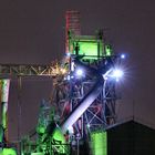 Nachtaufnahme im Landschaftspark Duisburg