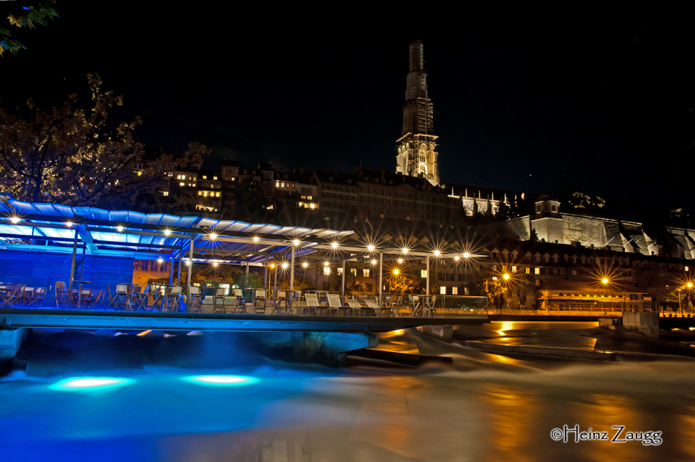 Nachtaufnahme in Bern