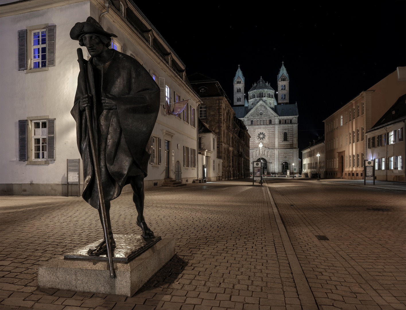 Nachtaufnahme in Speyer......