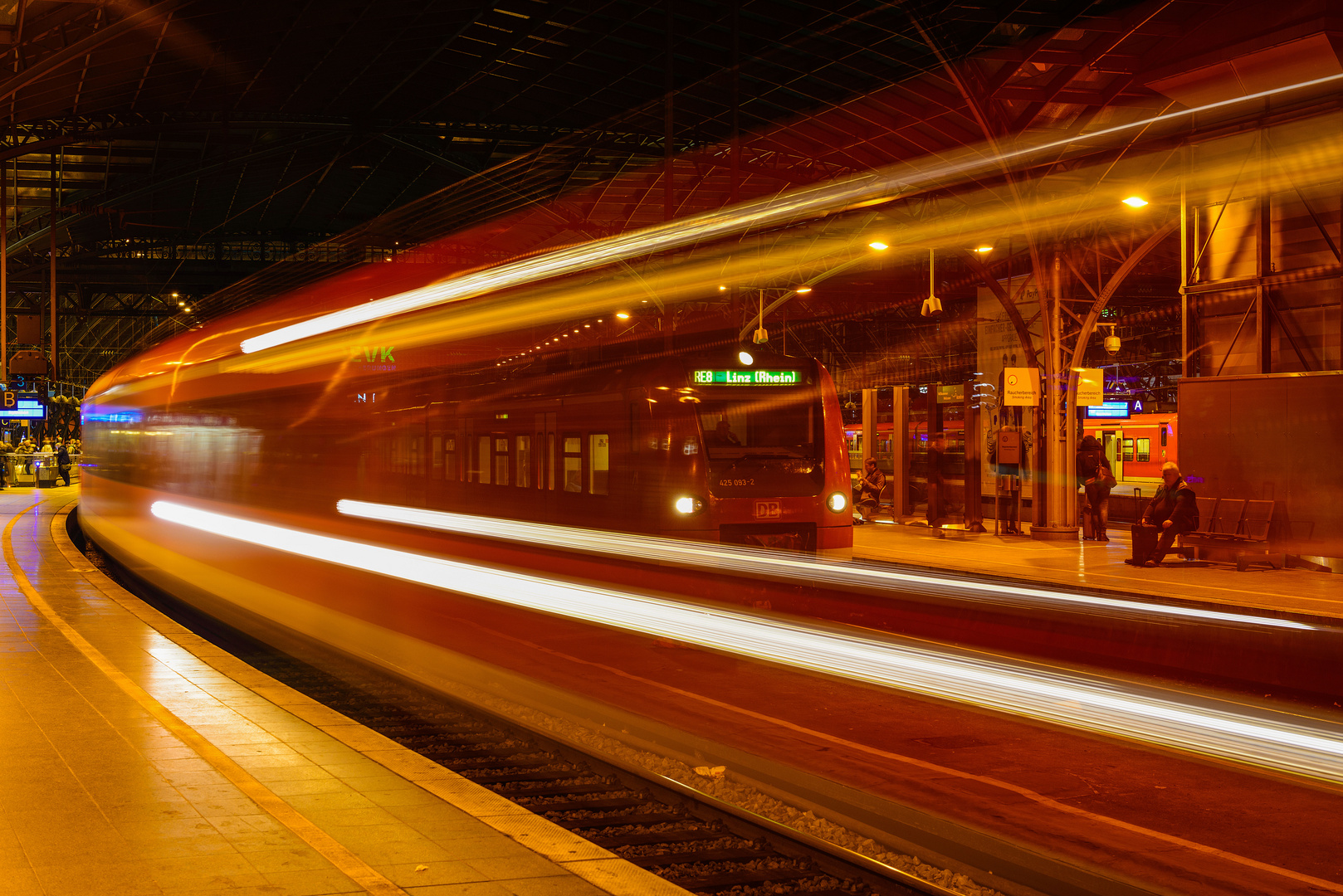 Nachtaufnahme Köln HBF 2