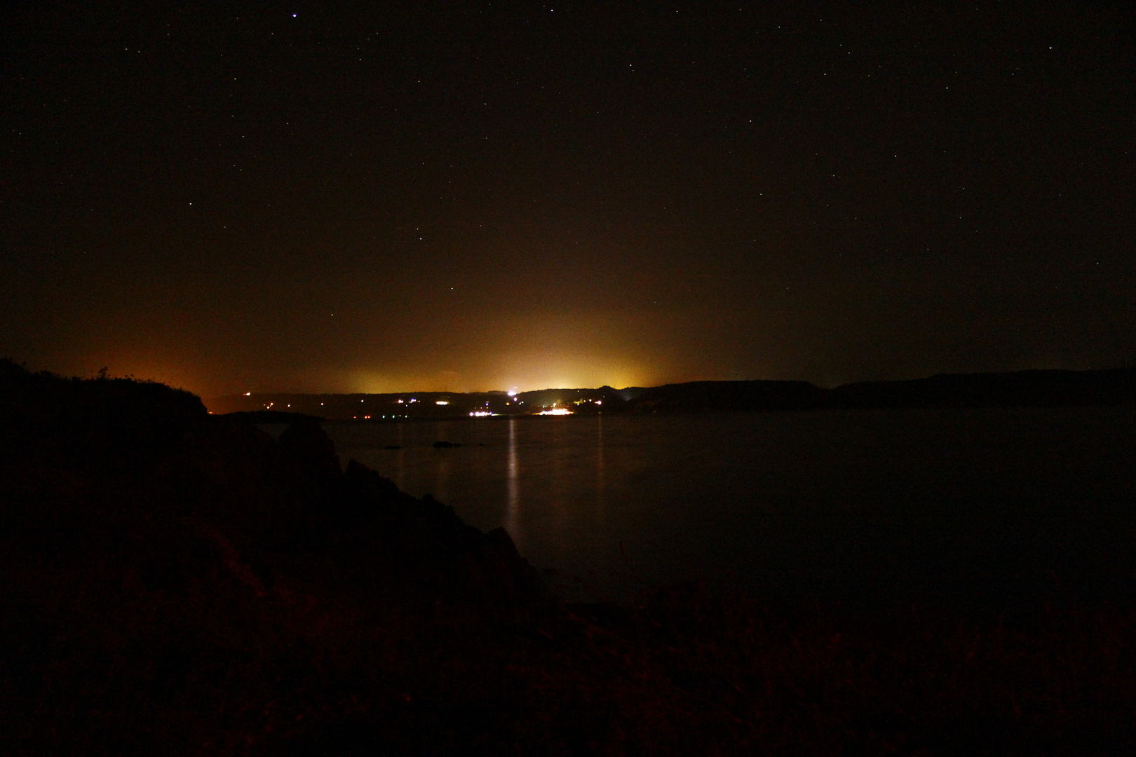 Nachtaufnahme Korsika Ostküste